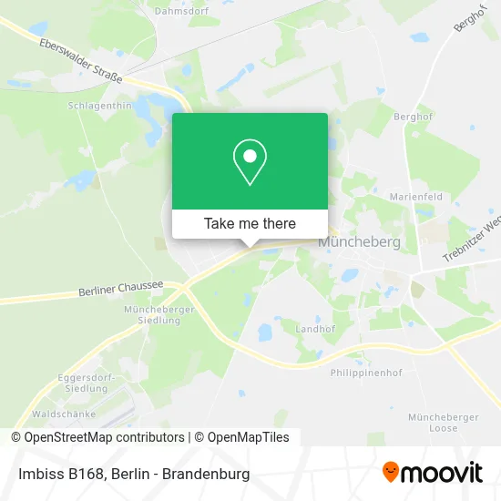 Imbiss B168 map