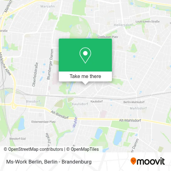 Ms-Work Berlin map