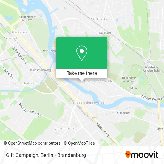 Gift Campaign map