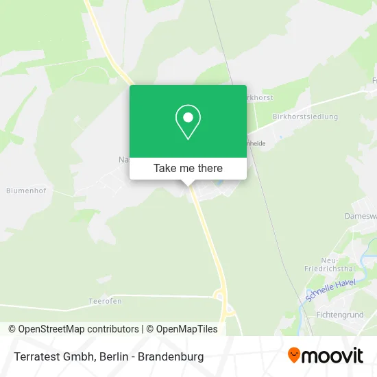 Terratest Gmbh map
