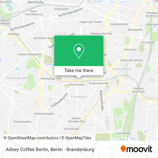 Alibey Coffee Berlin map