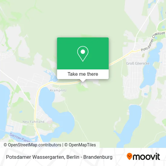 Potsdamer Wassergarten map