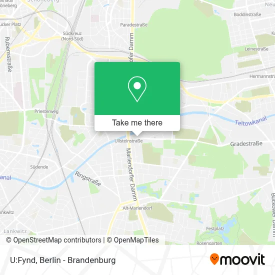 U:Fynd map