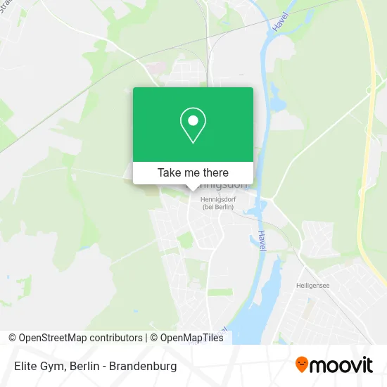 Elite Gym map