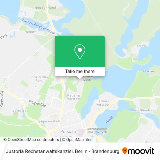 Justoria Rechstanwaltskanzlei map