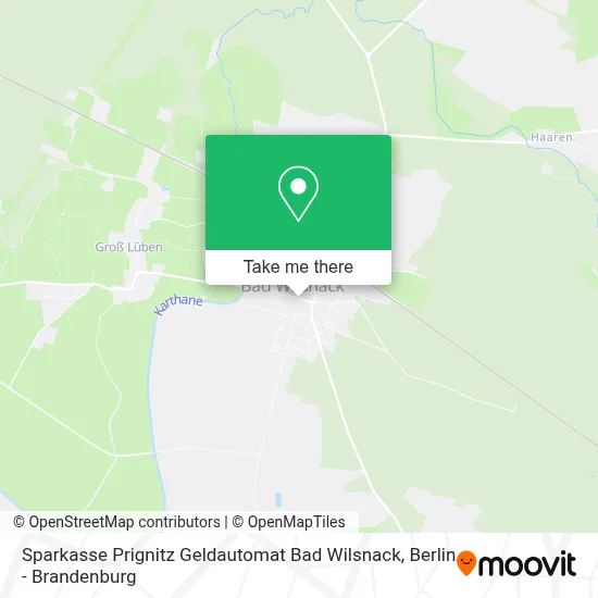 Sparkasse Prignitz Geldautomat Bad Wilsnack map