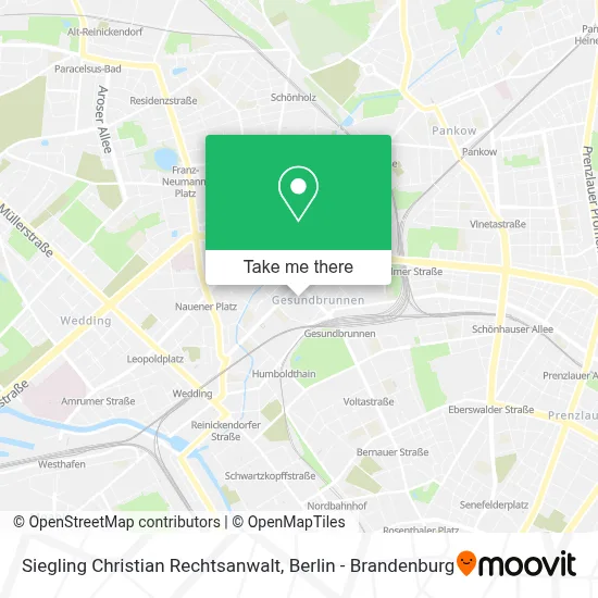 Siegling Christian Rechtsanwalt map