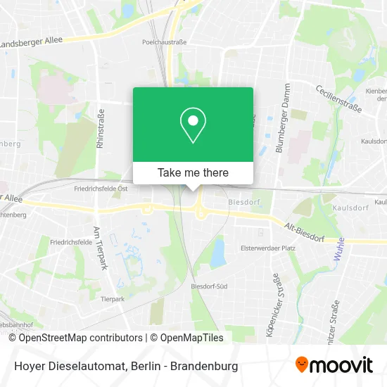 Hoyer Dieselautomat map