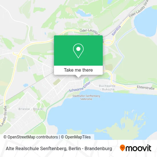 Alte Realschule Senftenberg map