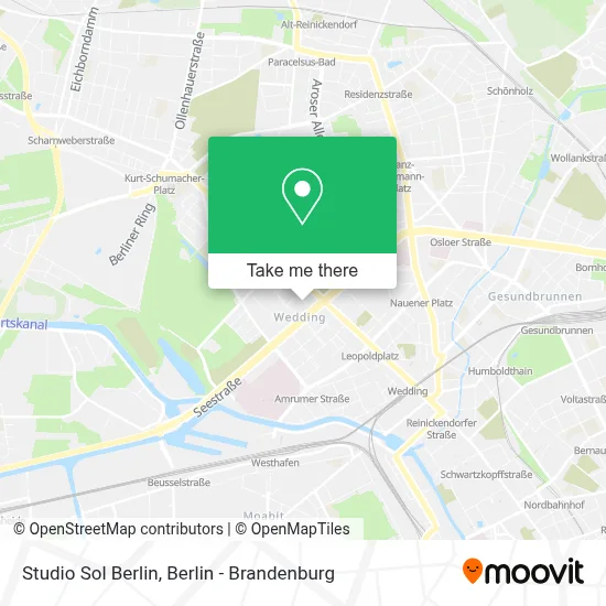 Studio Sol Berlin map