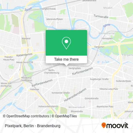 Pixelpark map