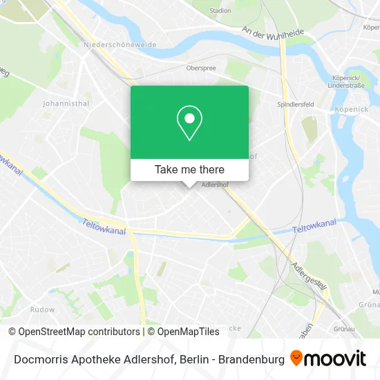Docmorris Apotheke Adlershof map