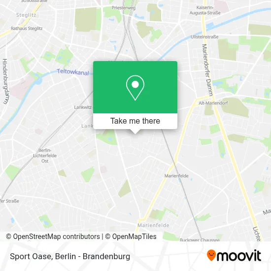 Sport Oase map