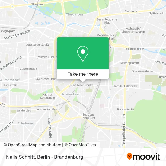 Nails Schnitt map