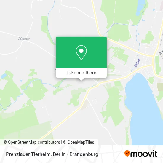 Prenzlauer Tierheim map