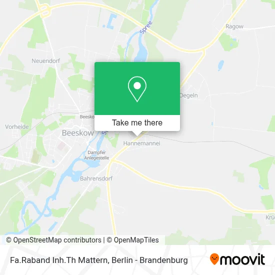 Fa.Raband Inh.Th Mattern map