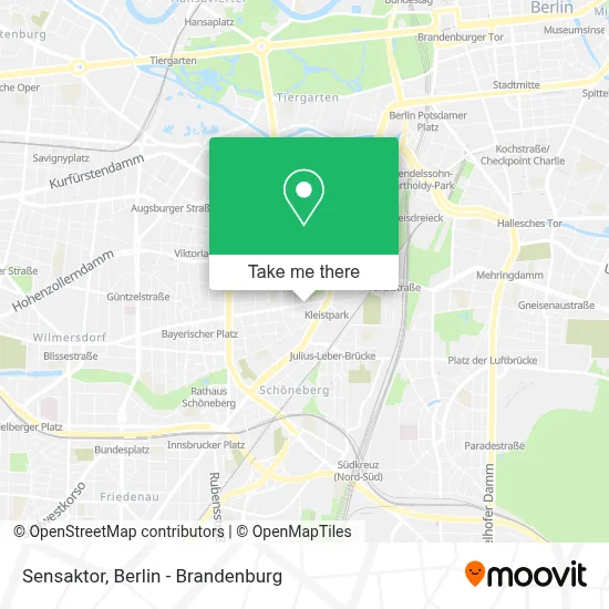 Sensaktor map