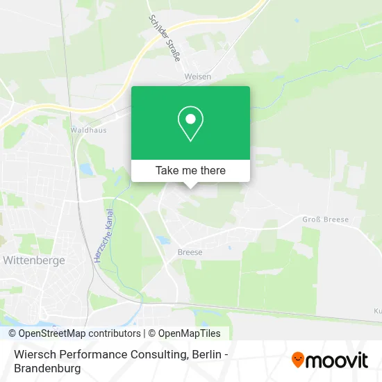 Wiersch Performance Consulting map