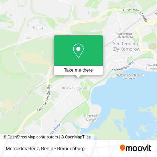 Mercedes Benz map