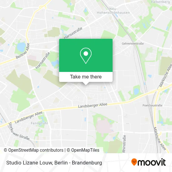 Studio Lizane Louw map