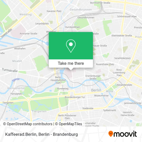 Kaffeerad.Berlin map