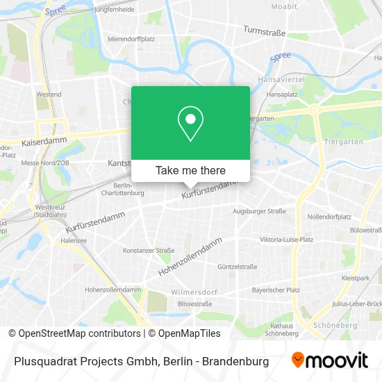 Plusquadrat Projects Gmbh map