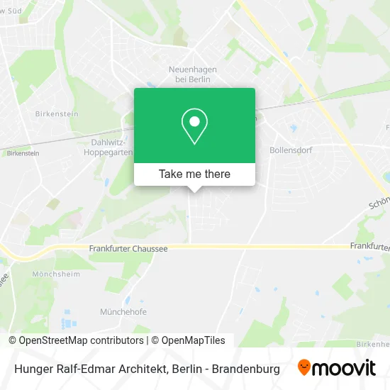 Hunger Ralf-Edmar Architekt map