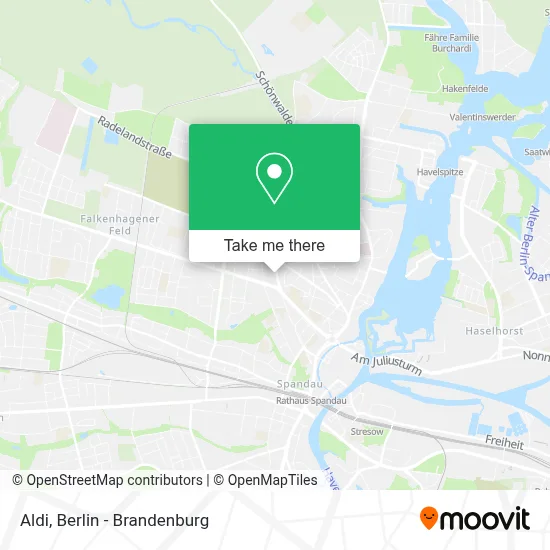 Aldi map