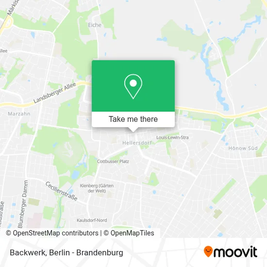 Backwerk map