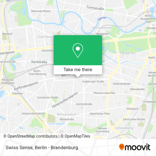 Swiss Sense map