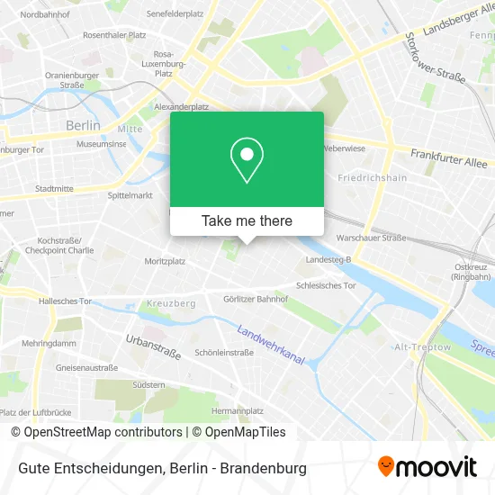 Gute Entscheidungen map