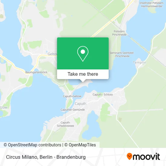 Circus Milano map