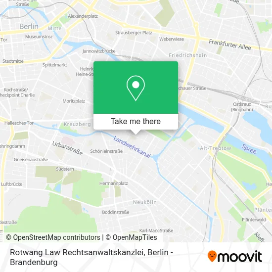 Rotwang Law Rechtsanwaltskanzlei map