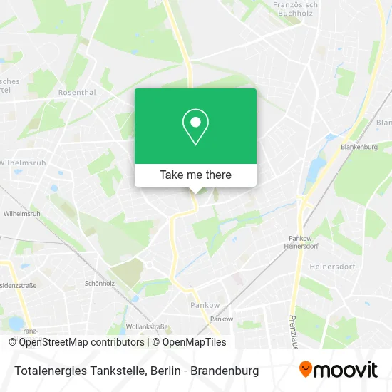 Totalenergies Tankstelle map