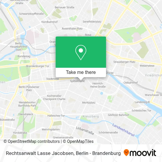 Rechtsanwalt Lasse Jacobsen map