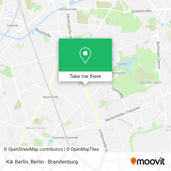 Kik Berlin map