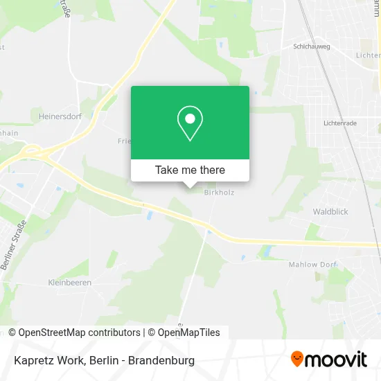Kapretz Work map