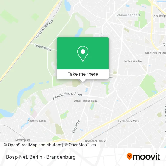 Bosp-Net map