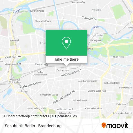 Schuhtick map