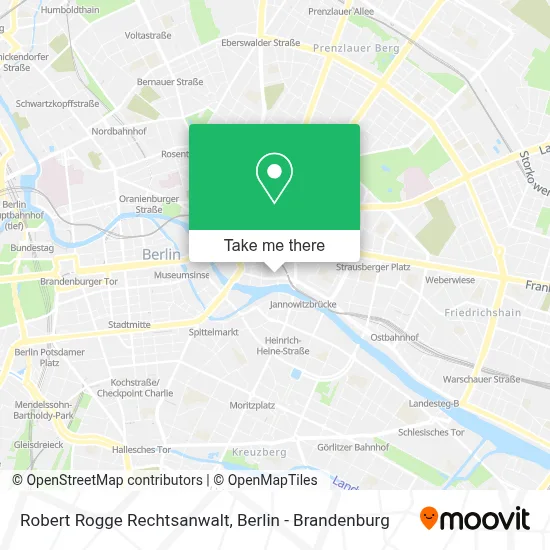 Robert Rogge Rechtsanwalt map
