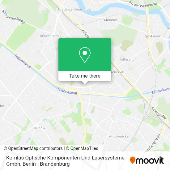 Komlas Optische Komponenten Und Lasersysteme Gmbh map