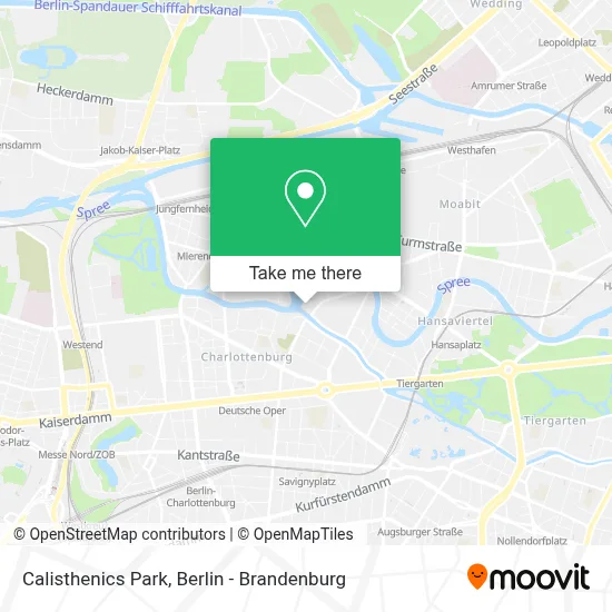 Calisthenics Park map