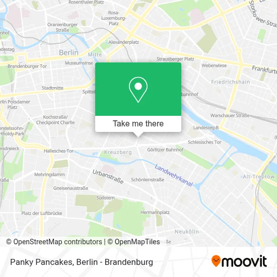 Panky Pancakes map