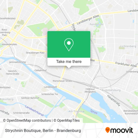 Strychnin Boutique map