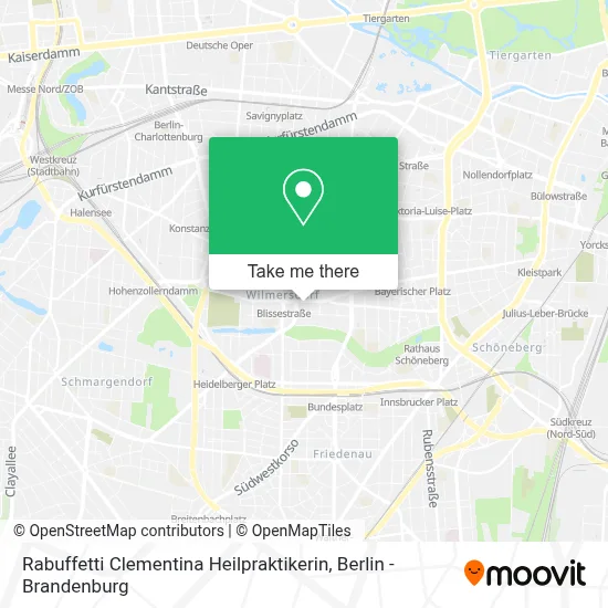 Rabuffetti Clementina Heilpraktikerin map