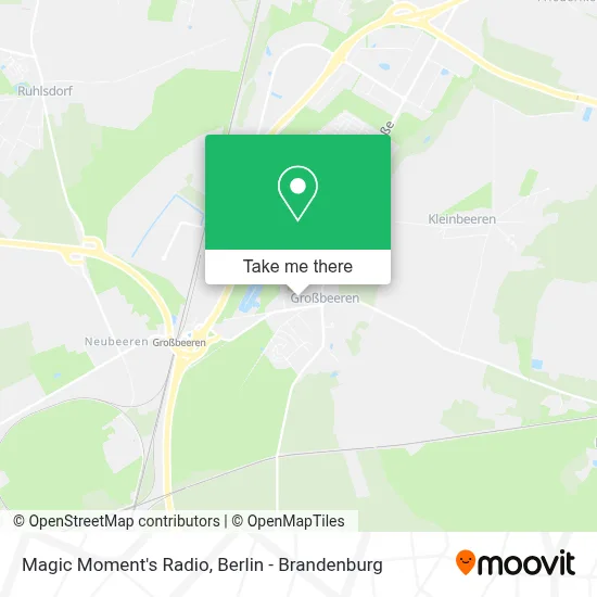 Magic Moment's Radio map