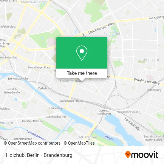 Holzhub map