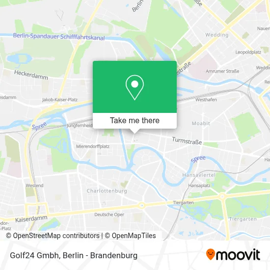 Golf24 Gmbh map