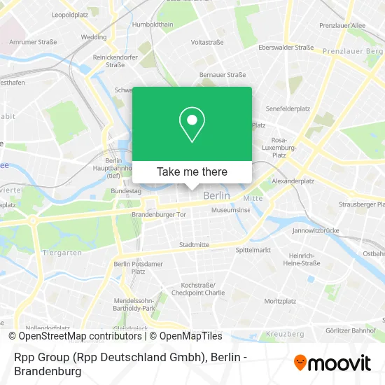 Rpp Group (Rpp Deutschland Gmbh) map
