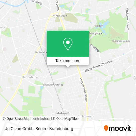 Jd Clean Gmbh map